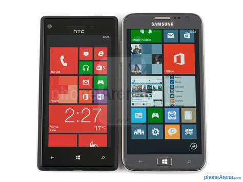 HTC Windows Phone 8X vs Samsung Galaxy Grand 2 Karşılaştırma